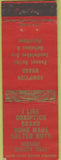 Matchbook Cover - Coniption Brand Salted Nuts Peanut Butter