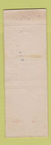 Matchbook Cover - Armstrong Hotel Fort Collins Colorado