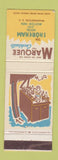 Matchbook Cover - Shoreham Hotel Washington DC Marquee