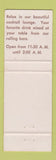 Matchbook Cover - Shoreham Hotel Washington DC Marquee