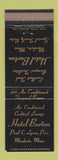 Matchbook Cover - Hotel Burton Mankato MN