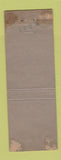 Matchbook Cover - Hotel Dagmar Hagerstown MD WEAR