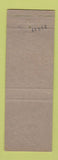 Matchbook Cover - Belmont Park Motel Miami Beach FL