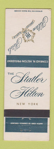 Matchbook Cover - Hilton Hotels Statler Hilton New York City