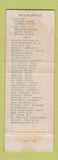 Matchbook Cover - Statler Hilton Hotel Buffalo NY