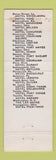 Matchbook Cover - Albert Pick Hotels Hotel Kansan Topeka KS