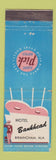 Matchbook Cover - Albert Pick Hotels Hotel Bankhead Birmingham AL