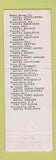 Matchbook Cover - Albert Pick Hotels Hotel Bankhead Birmingham AL