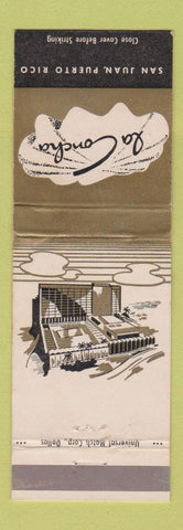 Matchbook Cover - La Concha HOTel San Juan Puerto Rico