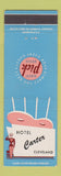 Matchbook Cover - Albert Pick Hotels Hotel Carter Cleveland OH
