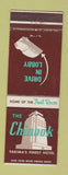 Matchbook Cover - Chinook Hotel Yakima WA