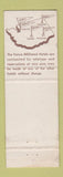 Matchbook Cover - Chinook Hotel Yakima WA