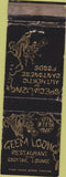 Matchbook Cover - Geem Loong Chinese Columbus OH WEAR