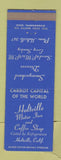 Matchbook Cover - Holtville Motor Inn CA