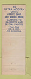 Matchbook Cover - Holtville Motor Inn CA