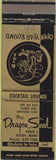 Matchbook Cover - Dragon Seed Kittery ME Chinese Food
