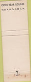 Matchbook Cover - Dragon Seed Kittery ME Chinese Food