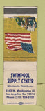 Matchbook Cover - Swimpool Supply Center swimming pool Los Angeles CA WEAR