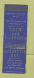 Matchbook Cover - Everett's Bar East DeWitt MI WEAR