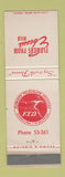 Matchbook Cover - FTD Ebesu's Flowers Hilo Hawaii WEAR