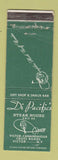 Matchbook Cover - Di Pacific's Steak House Victor NY