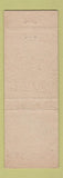 Matchbook Cover - National Secretaries Week Orange TX