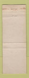 Matchbook Cover - Radiant Motel Dyer IN WEAR
