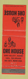 Matchbook Cover - Ore House Big Sky MT Sun Valley ID Vail Colorado