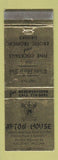 Matchbook Cover - Afton House Restaurant Flagstaff AZ Route 66 WEAR