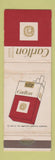 Matchbook Cover - Carlton Cigarettes
