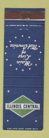 Matchbook Cover - Illinois Central Railroad