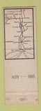 Matchbook Cover - Illinois Central Railroad