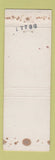 Matchbook Cover - Van's Beau Brummel New York City STAINED