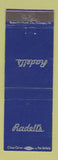 Matchbook Cover - Radell's Liquors Whitesboro NY