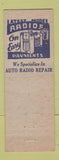 Matchbook Cover - HE Randolph Radio Electrical Dearborn MI