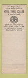 Matchbook Cover - Hotel Times Square New York City