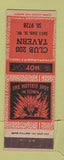 Matchbook Cover - Club 200 Tavern Cedar Rapids? IA?