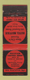 Matchbook Cover - Hotel Mayfair Sioux City IA