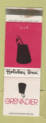 Matchbook Cover - Holiday Inn Grenadier Houston TX WEAR