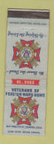 Matchbook Cover - VFW Denver Colorado WEAR