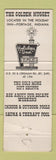 Matchbook Cover - Golden Nugget Restaurant Lounge Holiday Inn Portage IN