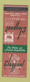 Matchbook Cover - Claypool Hotel Indianapolis IN