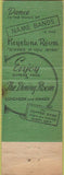 Matchbook Cover - Hotel Texas Fort Worth TX WEAR