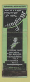 Matchbook Cover - Mayfair Restaurant Washington DC WEAR