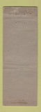 Matchbook Cover - McGarrah Restaurant Princeton IN