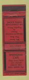 Matchbook Cover - Shanghai Cafe Chinese Restaurant