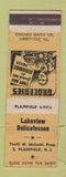 Matchbook Cover - Lakeview Deli South Plainfield NJ grocery WEAR