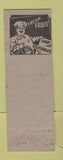Matchbook Cover - Lakeview Deli South Plainfield NJ grocery WEAR
