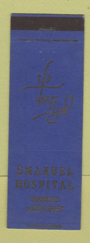 Matchbook Cover - Emanuel Hospital Women's Auxiliary