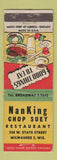 Matchbook Cover - NanKing Chinese Restaurant Milwaukee WI WORN